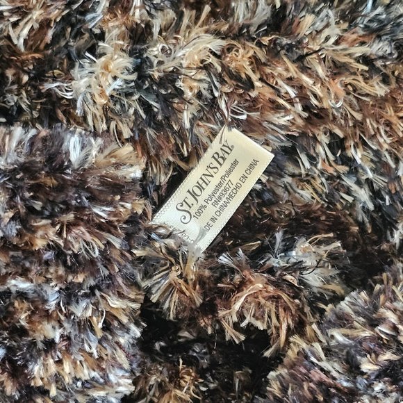 3pc Faux Fur Cozy Fall & Winter Toboggan Set, Soft & Fuzzy Scarf, Hat, & Gloves - Picture 5 of 7